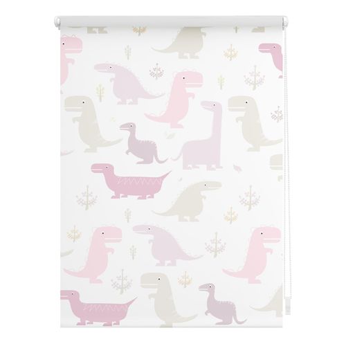 4250434125343 - Seitenzugrollo ORIGINAL Klemmfix Digital Dino Rollos Gr 150 cm 70 cm pink (pink weiß) Verdunkelungsrollos 4250434125343 - Seitenzugrollo ORIGINAL Klemmfix Digital Dino Rollos Gr 150 cm 70 cm pink (pink weiß) Verdunkelungsrollos