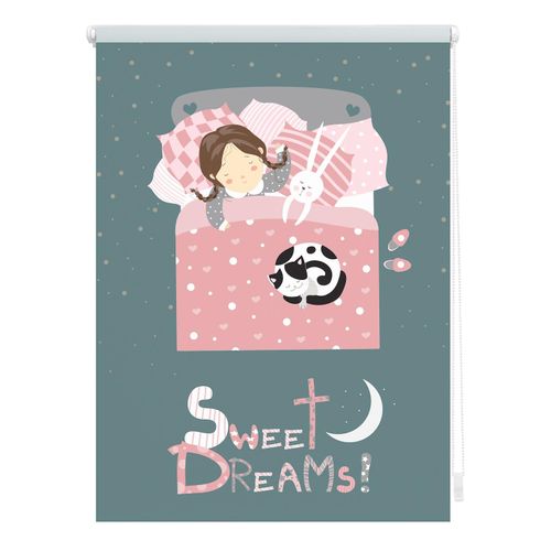4250434125916 - Lichtblick Rollo Klemmfix ohne Bohren Verdunkelung Sweet Dreams - Grau Rosa 4250434125916 - Lichtblick Rollo Klemmfix ohne Bohren Verdunkelung Sweet Dreams - Grau Rosa