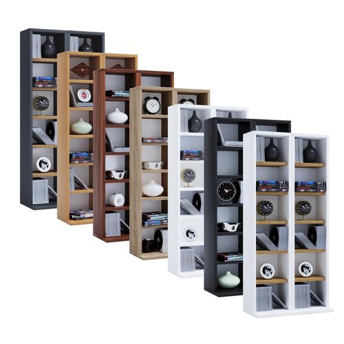 4051814336140 - Media-Regal Holz CD DVD Stand Regal CD Regal mit Platz für 204 CDs oder 72 DVDs oder 40-Videos Maße H 92 x B 42 x T 20 cm Elegantes CD DVD Regal Blu ray Regal - Milano Gr 42 braun (buche) B42cm H92cm T20cm Holzwerkstoff Holz Spanplatte Regale 4051814336140 - Media-Regal Holz CD DVD Stand Regal CD Regal mit Platz für 204 CDs oder 72 DVDs oder 40-Videos Maße H 92 x B 42 x T 20 cm Elegantes CD DVD Regal Blu ray Regal - Milano Gr 42 braun (buche) B42cm H92cm T20cm Holzwerkstoff Holz Spanplatte Regale