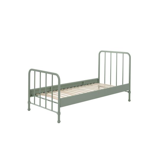 5420070235693 - VIPACK - BRONXX Metallbett im coolen Look Olive Grün matt Liegefläche 90 x 200 cm 5420070235693 - VIPACK - BRONXX Metallbett im coolen Look Olive Grün matt Liegefläche 90 x 200 cm