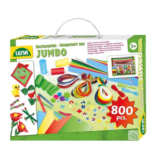 4006942842209 - Lena® Kreativset Bastelkoffer Jumbo bunt