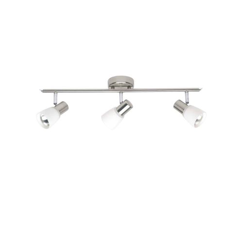4004353036361 - BRILLIANT Lampe Luca Spotrohr 3flg eisen chrom weiß 3x R50 E14 40W geeignet für Reflektorlampen (nicht enthalten) Köpfe schwenkbar - weiß 4004353036361 - BRILLIANT Lampe Luca Spotrohr 3flg eisen chrom weiß 3x R50 E14 40W geeignet für Reflektorlampen (nicht enthalten) Köpfe schwenkbar - weiß