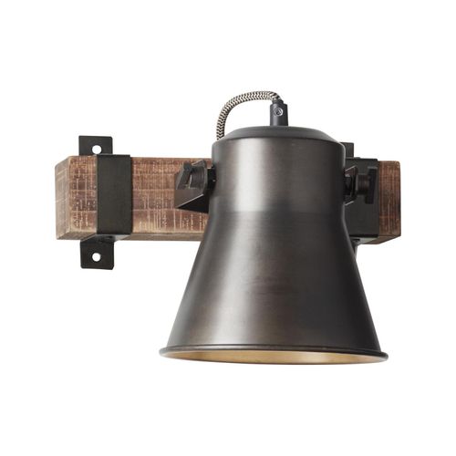 4004353361432 - Lampe Decca Wandspot schwarz stahl 1x A60 E27 10W Holz aus nachhaltiger Waldwirtschaft (fsc) - schwarz - Brilliant 4004353361432 - Lampe Decca Wandspot schwarz stahl 1x A60 E27 10W Holz aus nachhaltiger Waldwirtschaft (fsc) - schwarz - Brilliant