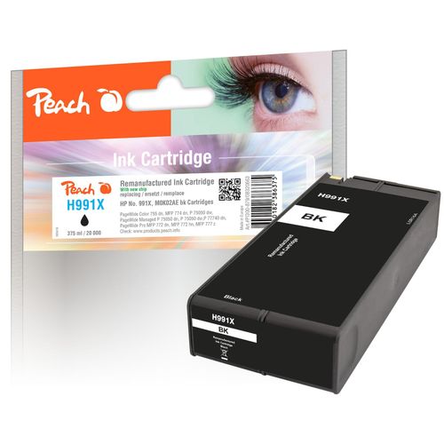 7640182386375 - HP 991 XBK Druckerpatrone XL bk ersetzt HP No 991X BK M0K02AE für zB HP PageWide Managed Color MFP P 779 dns HP PageWide Color 755 dn (wiederaufbereitet) 7640182386375 - HP 991 XBK Druckerpatrone XL bk ersetzt HP No 991X BK M0K02AE für zB HP PageWide Managed Color MFP P 779 dns HP PageWide Color 755 dn (wiederaufbereitet)