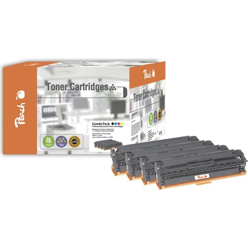7640155894265 - H304A 4 Tonermodule (bk c m y) ersetzt HP No 304A CC530A CC531A CC532A CC533A für zB HP Color LaserJet CM 2320 FXI MFP (wiederaufbereitet)