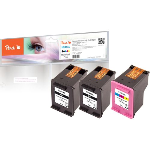 7640164822464 - HP 301 XL 3 Druckköpfe XL (2*bk col) ersetzt HP No 301XL CH563EE CH564EE für zB HP DeskJet 1000 HP DeskJet 2050 HP Envy 5534 e-All-in-One (wiederaufbereitet) 7640164822464 - HP 301 XL 3 Druckköpfe XL (2*bk col) ersetzt HP No 301XL CH563EE CH564EE für zB HP DeskJet 1000 HP DeskJet 2050 HP Envy 5534 e-All-in-One (wiederaufbereitet)