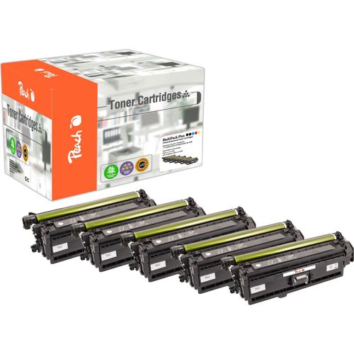 7640173438489 - H508X 5 Tonermodule XL (2*bk c m y) ersetzt HP No 508X CF360X*2 CF361X CF362X CF363X für zB HP Color LaserJet Enterprise Flow MFP M 577 c (wiederaufbereitet) 7640173438489 - H508X 5 Tonermodule XL (2*bk c m y) ersetzt HP No 508X CF360X*2 CF361X CF362X CF363X für zB HP Color LaserJet Enterprise Flow MFP M 577 c (wiederaufbereitet)