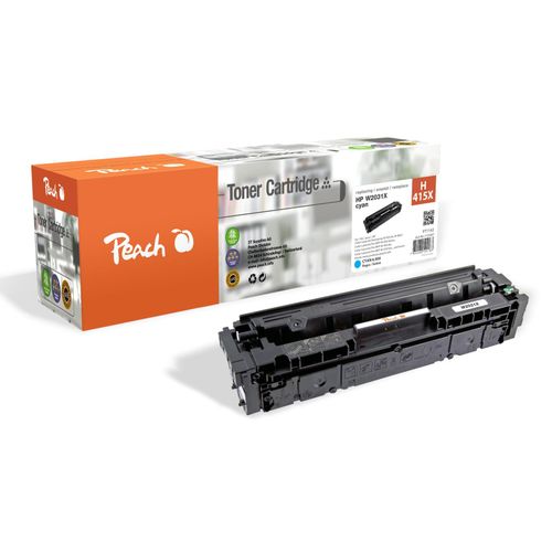 7640460544183 - H415X Tonermodul XL cy ersetzt HP No 415X W2031X für zB HP Color LaserJet Enterprise MFP M 480 f HP Color LaserJet Pro MFP M 479 fdw (wiederaufbereitet)