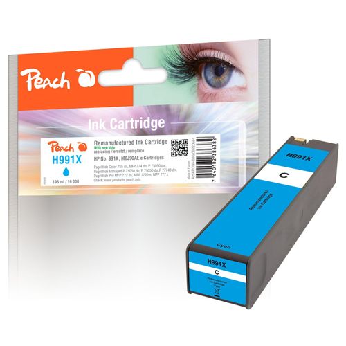 7640182386382 - HP 991 XC Druckerpatrone XL cy ersetzt HP No 991X C M0J90AE für zB HP PageWide Managed Color MFP P 779 dns HP PageWide Color 755 dn (wiederaufbereitet) 7640182386382 - HP 991 XC Druckerpatrone XL cy ersetzt HP No 991X C M0J90AE für zB HP PageWide Managed Color MFP P 779 dns HP PageWide Color 755 dn (wiederaufbereitet)