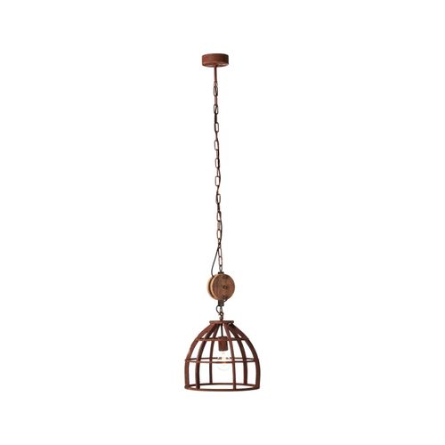 4004353319587 - Lampe Matrix Pendelleuchte 34cm rostfarbend 1x G95 E27 60W geeignet für Normallampen (nicht enthalten) Kette ist kürzbar - braun - Brilliant 4004353319587 - Lampe Matrix Pendelleuchte 34cm rostfarbend 1x G95 E27 60W geeignet für Normallampen (nicht enthalten) Kette ist kürzbar - braun - Brilliant