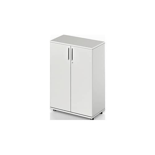 4250510880340 - Pure Flügeltürenschrank Proplana 3 Ordnerhöhen Breite 800 mm abschließbar lichtgrau