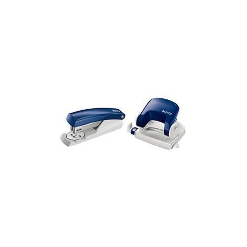 4250510870242 - LEITZ® Locher-Tacker-Set Bürolocher 5038 + Heftgerät 5501 blau