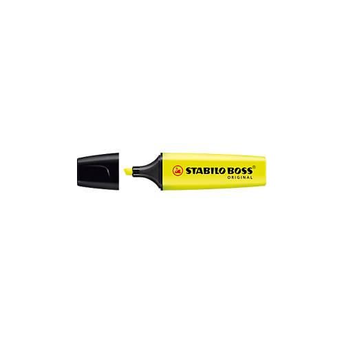 4006381333627 - Textmarker STABILO® BOSS Original Keilspitze lichtbeständig schnell trocknend gelb 1 Stück 4006381333627 - Textmarker STABILO® BOSS Original Keilspitze lichtbeständig schnell trocknend gelb 1 Stück