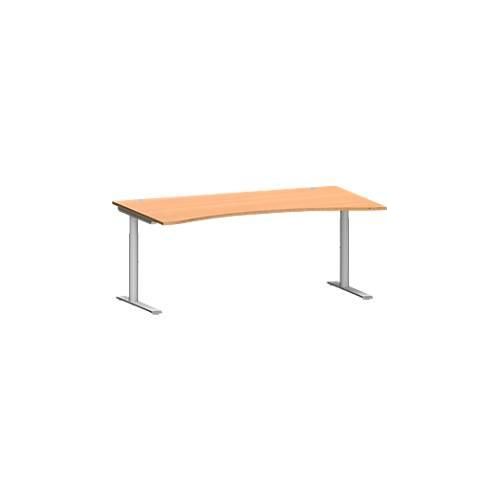 4250510875803 - Genius Schreibtisch MODENA FLEX mit Cockpitplatte Buche