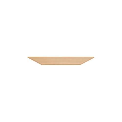 4051273719454 - Tischplatte Trapez B 1600 x T 800 x H 25 mm Buche-Dekor 4051273719454 - Tischplatte Trapez B 1600 x T 800 x H 25 mm Buche-Dekor
