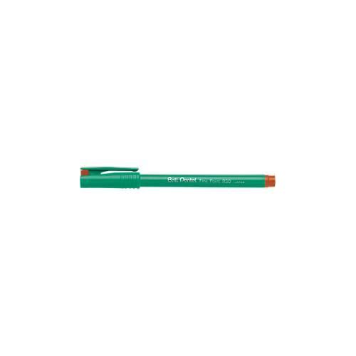 4902506040046 - Tintenroller Pentel® Ball R 50 Strichstärke 04 mm rot 12 Stück