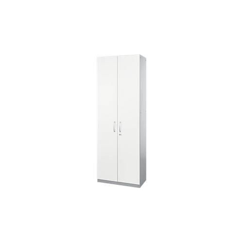 4250510835371 - Genius Flügeltürenschrank TETRIS SOLID Stahlkorpus 5 OH B 800 mm abschließbar weiß weißalu