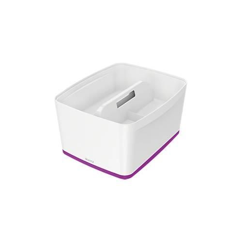 4002432121670 - Ablagebox MyBox DIN A4 für Utensilien weiß violett