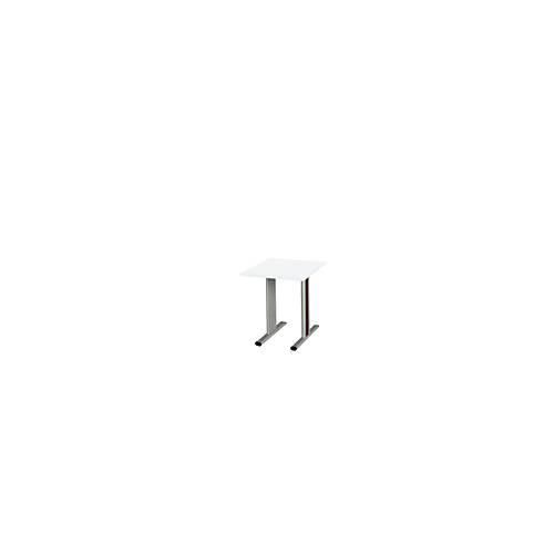 4250510829998 - Select Besprechungstisch Planova Basic Quadrat T-Fuß B 800 x T 800 x H 717 mm weiß weißaluminium RAL 9006 4250510829998 - Select Besprechungstisch Planova Basic Quadrat T-Fuß B 800 x T 800 x H 717 mm weiß weißaluminium RAL 9006