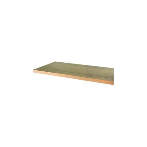 4051273766281 - Arbeitsplatte 45 mm stark Gewindehülsen grüne Kunststoffbeschichtung mit Hartholzrahmen B 1500 x T 700 mm 4051273766281 - Arbeitsplatte 45 mm stark Gewindehülsen grüne Kunststoffbeschichtung mit Hartholzrahmen B 1500 x T 700 mm