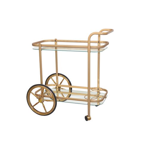 4046884062501 - Servierwagen HOME AFFAIRE Rollwagen goldfarben Beistellwagen Küchenwagen Küchenaccessoires 4046884062501 - Servierwagen HOME AFFAIRE Rollwagen goldfarben Beistellwagen Küchenwagen Küchenaccessoires
