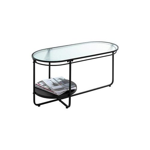 4001070235862 - Couchtisch Glas schwarz 900 x 420 x 490 cm 4001070235862 HAKU Möbel