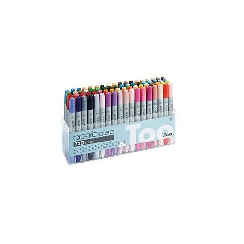 4511338011270 - Layoutmarker Ciao B 22075161 72er Etui farbig sortiert 1mm & 6mm Rundspitze Keilspitze 4511338011270 72 Stück