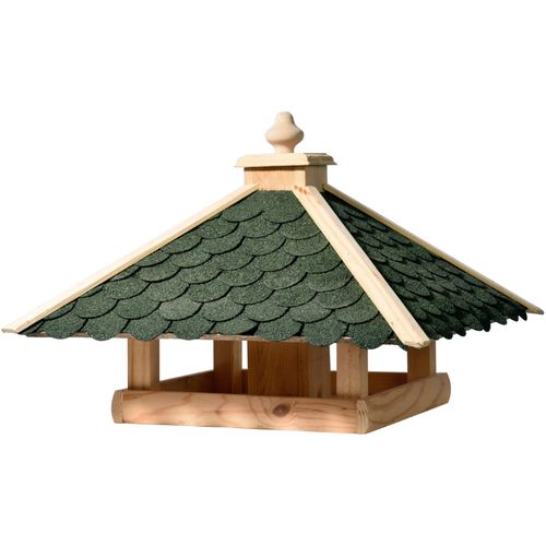 4055894985403 - DOBAR Vogelhaus Tierhäuser BxTxH 54x54x38 cm grün (beige grün holzfarben) Deko 4055894985403 - DOBAR Vogelhaus Tierhäuser BxTxH 54x54x38 cm grün (beige grün holzfarben) Deko