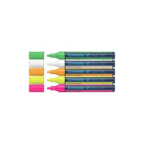 4004675154460 - Maxx 265 Kreidemarker farbsortiert 20 - 30 mm 4004675154460 50-126595 5 Stück