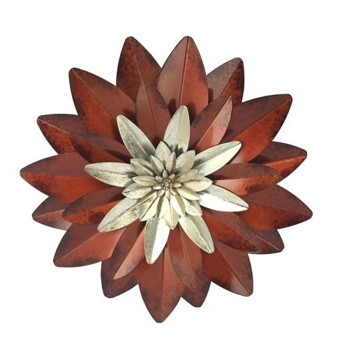 4046884044699 - Wanddekoobjekt HOFMANN LIVING AND MORE Blüte Wanddekoobjekte Gr B H T 36 cm x 36 cm x 4 cm rot (antik rot) Wanddekoration Wanddekoobjekte 4046884044699 - Wanddekoobjekt HOFMANN LIVING AND MORE Blüte Wanddekoobjekte Gr B H T 36 cm x 36 cm x 4 cm rot (antik rot) Wanddekoration Wanddekoobjekte