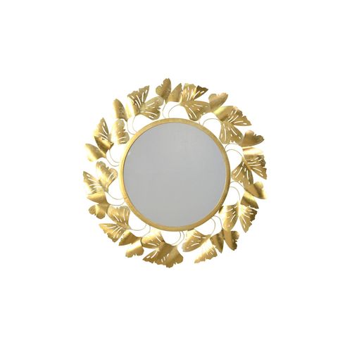 4046884076959 - Wandspiegel HOFMANN LIVING AND MORE gold (goldfarben) Spiegel T 3cm Ø 82cm floral Metall Spiegelglas T3cm 4046884076959 - Wandspiegel HOFMANN LIVING AND MORE gold (goldfarben) Spiegel T 3cm Ø 82cm floral Metall Spiegelglas T3cm