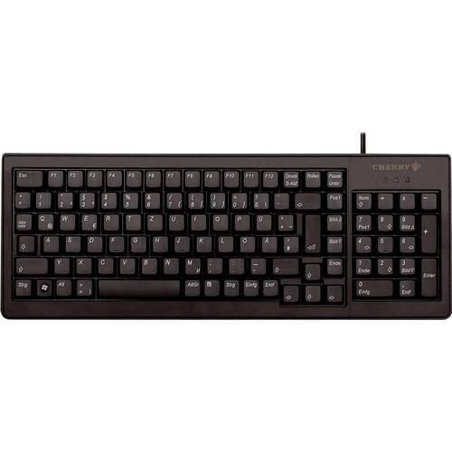 4025112071119 - XS G84-5200 COMPACT KEYBOARD - Kabelgebunden - USB PS2 - Schwarz (QWERTZ - DE) - Volle Größe (100%) - Kabelgebunden - USB - QWERTZ - Schwarz