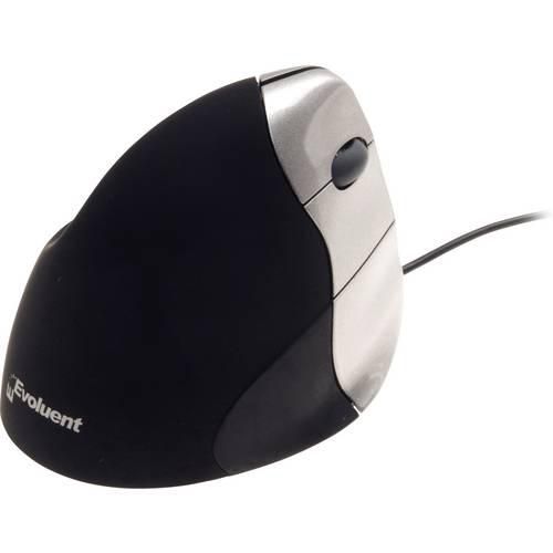 0852153010548 - VerticalMouse 3 Ergonomische Maus USB Optisch Schwarz Silber 5 Tasten 2600 dpi Ergonomisch