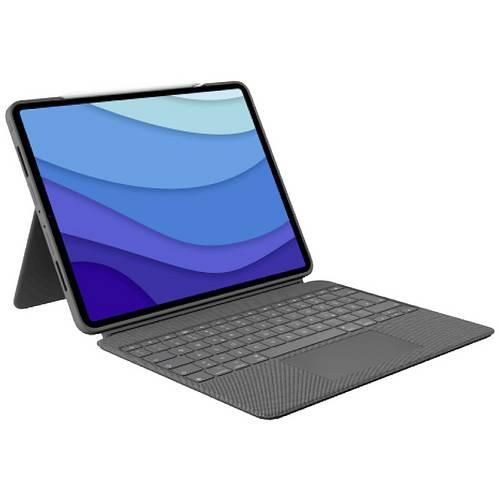 5099206095694 - Combo Touch - Tastatur und Foliohülle - mit Trackpad - hintergrundbeleuchtet - Apple Smart connector - QWERTZ - Deutsch - Oxford Gray - für Apple 129 iPad Pro (5 Generation)