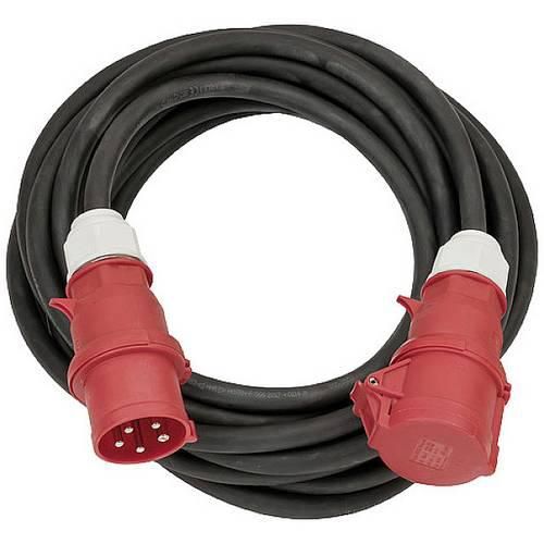 4007123667819 - Brennenstuhl - CEE-Stecker und CEE-Kupplung mit Verschlusskappe IP44 10m schwarz H07RN-F 5G