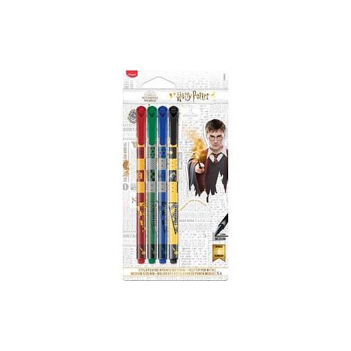 3154147496008 - HARRY POTTER Fineliner farbsortiert 08 mm 3154147496008 4 Stück