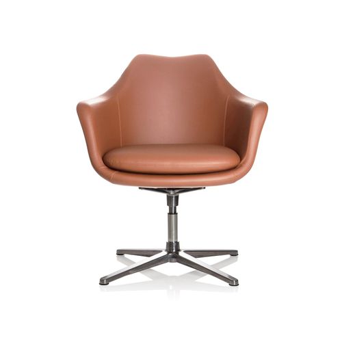 4251084664374 - Loungesessel ARTEMIA Kunstleder mit Armlehnen hjh OFFICE
