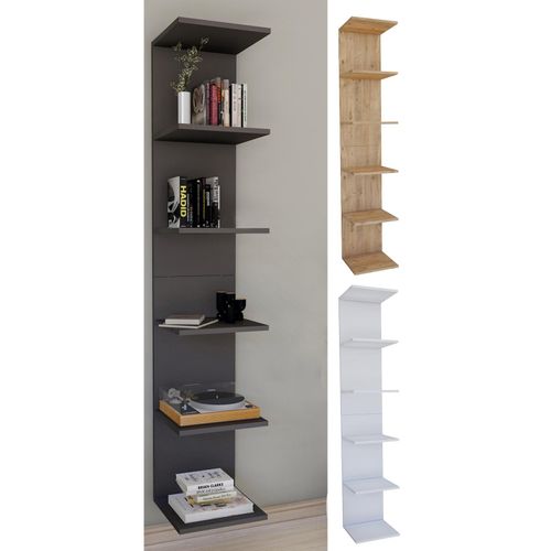 4051814420306 - Wandregal Holzregal hängend platzsparendes Kinder Regal Maße H 80 x B 70 x T 10 cm Elegantes Regal hängend Aufbewahrungsregal Bücherregal Wandboard - Kidos Gr 70 grau (anthrazit) B70cm H80cm T10cm Holzwerkstoff Holz Spanplatte Regale 4051814420306 - Wandregal Holzregal hängend platzsparendes Kinder Regal Maße H 80 x B 70 x T 10 cm Elegantes Regal hängend Aufbewahrungsregal Bücherregal Wandboard - Kidos Gr 70 grau (anthrazit) B70cm H80cm T10cm Holzwerkstoff Holz Spanplatte Regale
