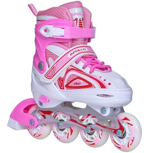 4250518567571 - Inliner Super Blades WeiÃ Pink L (39-42) - B-Ware sehr gut