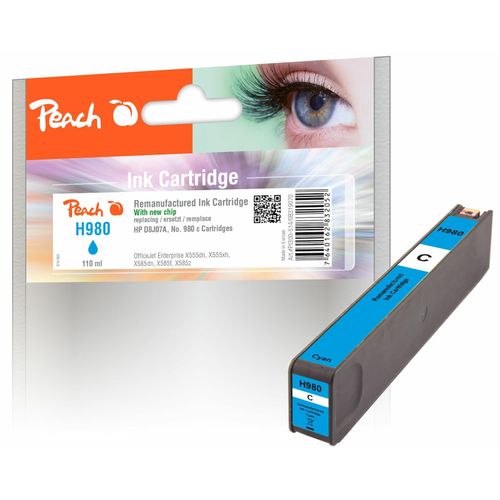 7640162832052 - H980c Druckerpatrone cy ersetzt HP No 980 c D8J07A für zB HP OfficeJet Enterprise Color X 580 HP OfficeJet Enterprise Color X 550 (wiederaufbereitet)