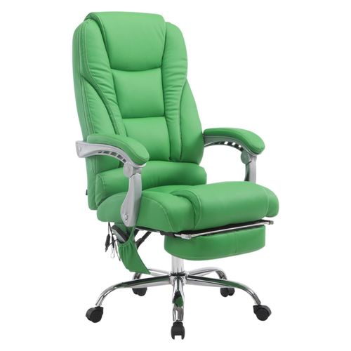4251380400669 - Bürostuhl Pacific Kunstleder I Massage-Funktion I Höhenverstellbar I Fußablage 4251380400669 - Bürostuhl Pacific Kunstleder I Massage-Funktion I Höhenverstellbar I Fußablage