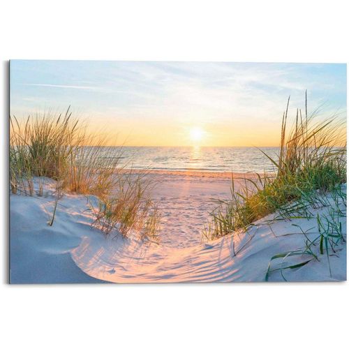 8714597626049 - Deco-Panel REINDERS Sonnenuntergang Bilder Gr B H T 90 cm x 60 cm x 2 cm beige Kunstdrucke