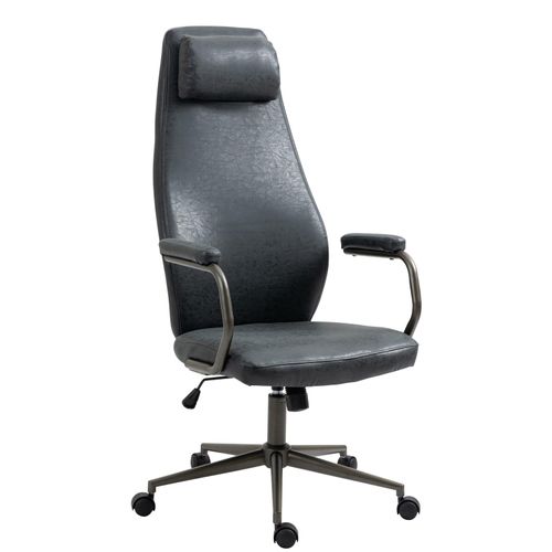 4251756457754 - Bürostuhl Pocatello Industrial Loft Antik Stil I Chefsessel Mit Rückenlehne I Drehbarer Computersessel Mit Wippfunktion
