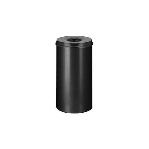8713631001873 - Abfallsammler für den Innenbereich Volumen 30 l selbstlöschender Deckel Ø 335 x H 470 mm Stahl pulverbeschichtet schwarz schwarz 8713631001873 - Abfallsammler für den Innenbereich Volumen 30 l selbstlöschender Deckel Ø 335 x H 470 mm Stahl pulverbeschichtet schwarz schwarz