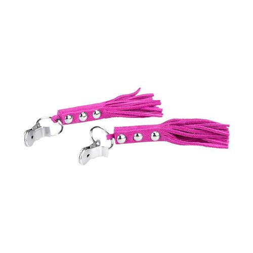 8718924232804 - Nippelklemmen mit Leder-Quasten