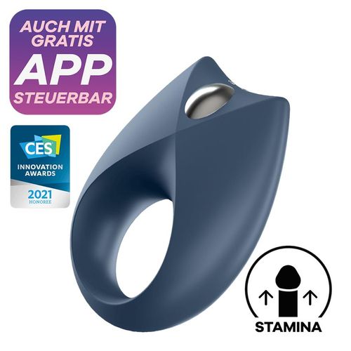 4061504001982 - SATISFYER - LEISTUNGSSTARKE ROYAL ONE VIBRATOR RING APP