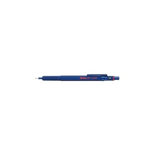 3026981142673 - rOtring 600 Druckbleistift | 07 mm | Blau | Ergonomisches Vollmetallgehäuse