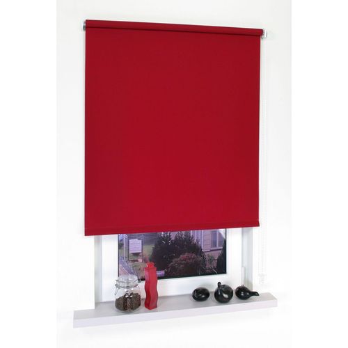 4016318348631 - Seitenzugrollo Kettenzugrollo 180 x 82 cm rot