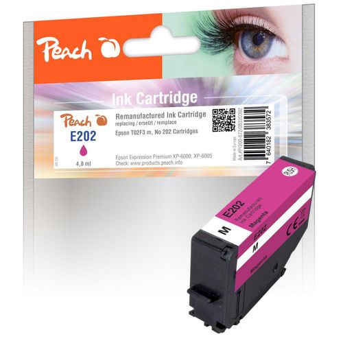 7640182383572 - E2F3 Druckerpatrone ma ersetzt Epson T02F3 No 202 m C13T02F34010 für zB Epson Expression Premium XP -6000 (wiederaufbereitet)