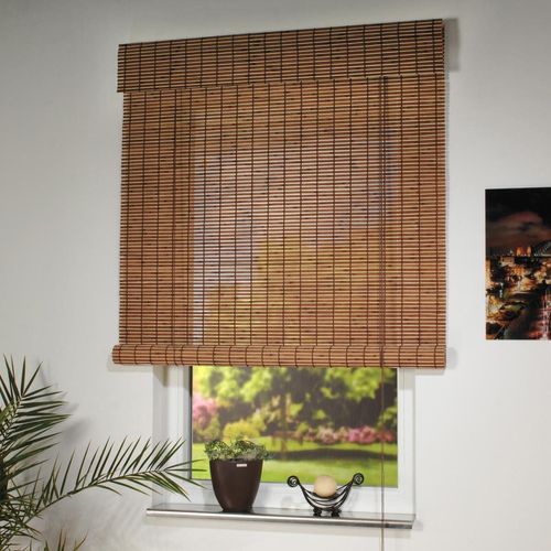 4016318263309 - Holzrollo Rollo 170 x 120 cm natur